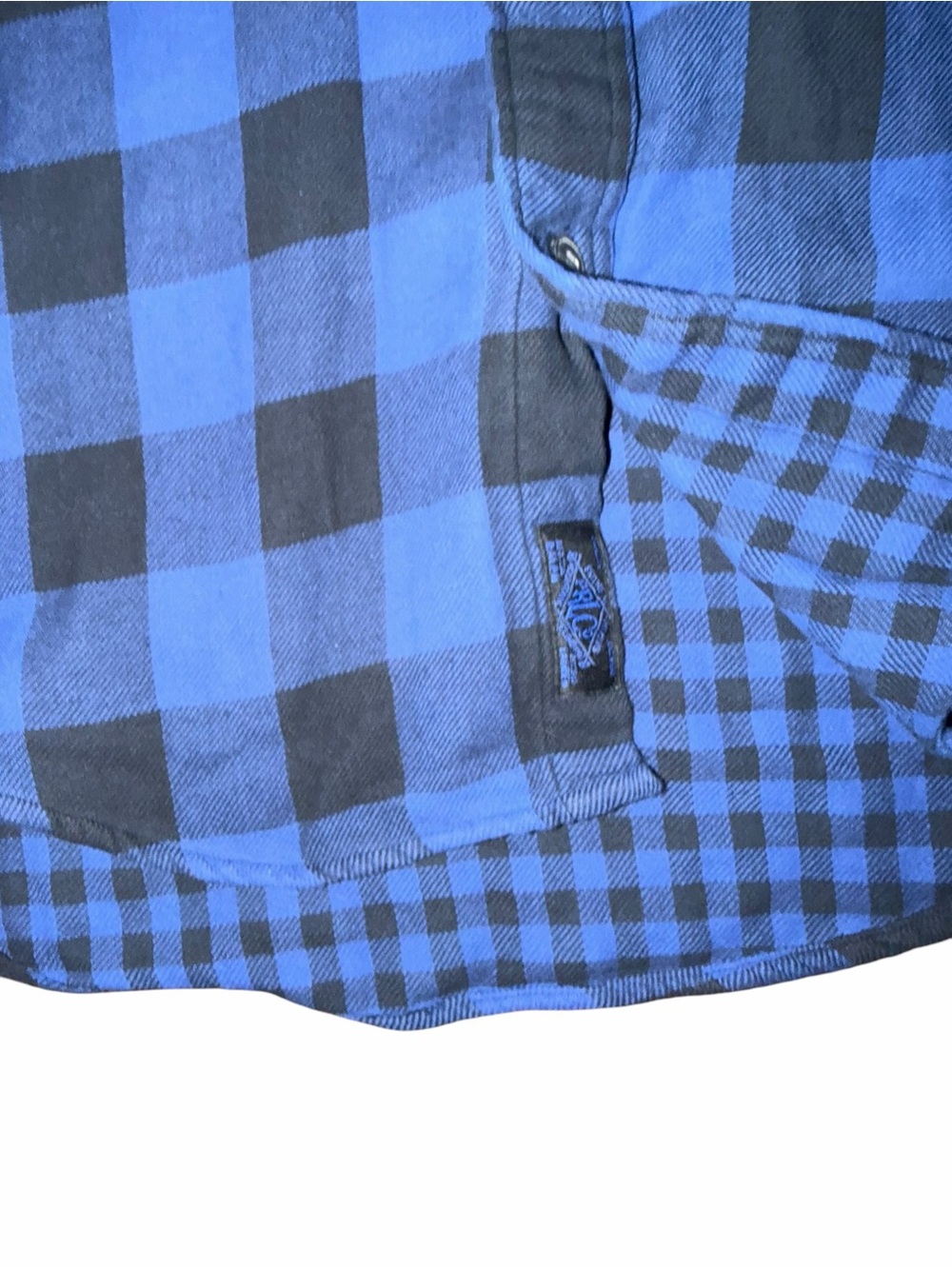 Polo by Ralph Lauren Blue and Black Buffalo Plaid Button-Down Shirt - Picture 5 of 9
